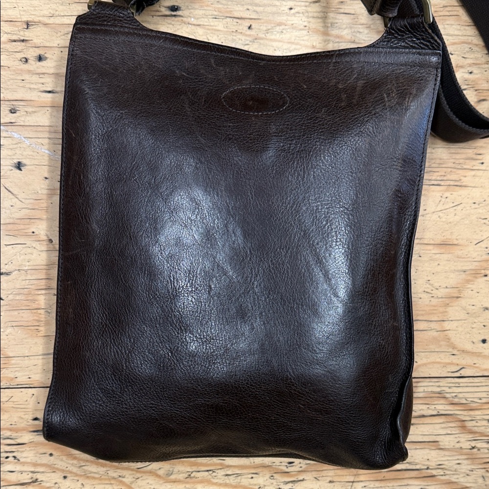Mulberry Brown Leather Crossbody Bag - Picture 5 of 8